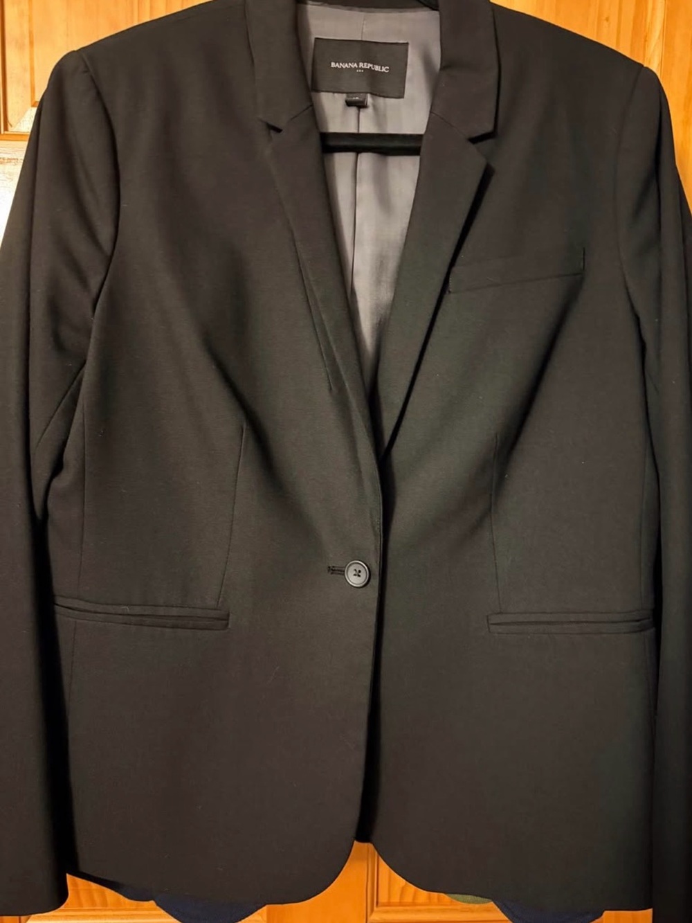 Banana Republic Black Single-Button Women's Blazer